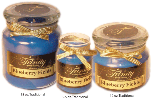 Traditional Jar Candle Selection of triple scented, clean burning apothecary containers 