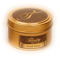 Gold Candle Tins