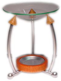 Metal Candle Oil Burner