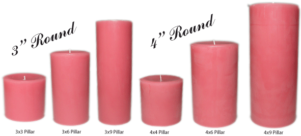 3x3 Round and 4x3 Round Scented in all fragrances