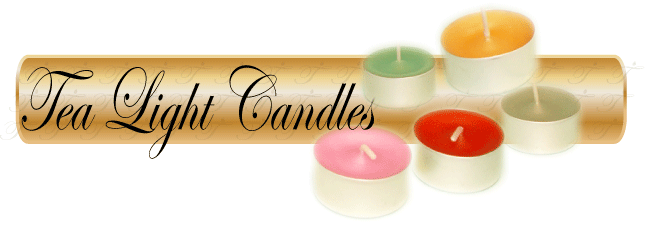 Trinity Candle Factory's triple scented, richly scented Tea Light Candles